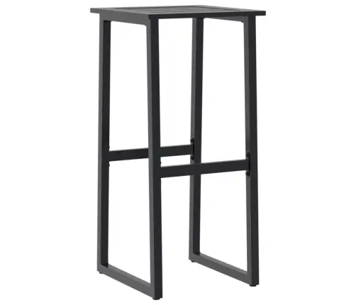 9-Osaline Aia Baarikomplekt, Must, Pulbervärvitud Teras