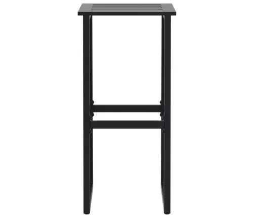 9-Osaline Aia Baarikomplekt, Must, Pulbervärvitud Teras