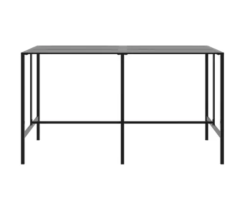 Sodo Baro Komplektas, 11 Dalių, Juodas, Pliena