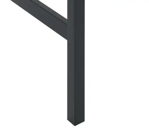 Sodo Baro Komplektas, 11 Dalių, Juodas, Pliena