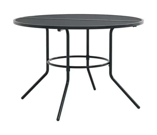 Galda Un Krēslu Komplekts, 5 Gab., Antracītpelēks, Tērauds Vidaxl