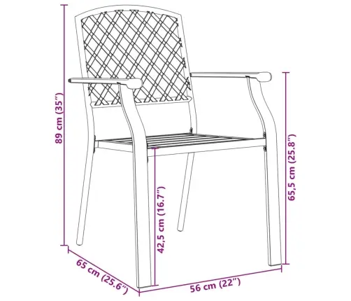 Galda Un Krēslu Komplekts, 5 Gab., Antracītpelēks, Tērauds Vidaxl