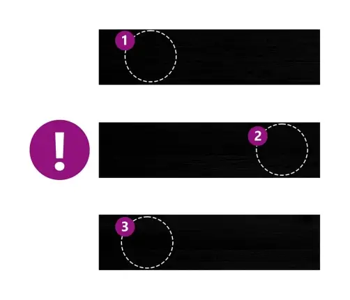 Trepiastmed 2 Tk, Tumepruun, 100X25X2 cm Tammepuit