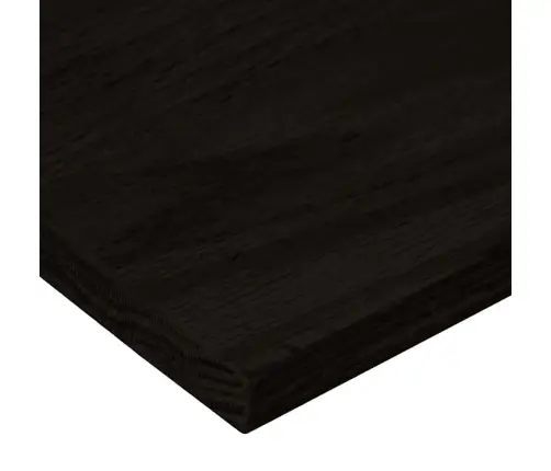 Kāpņu Paklāji, 2Gab., Tumši Brūna, 100X30X2Cm, Ozola Masīvkoks Vidaxl