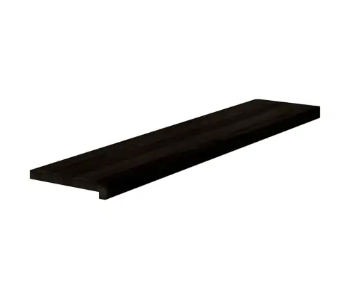 Kāpņu Paklāji, 2Gab., Tumši Brūna, 120X30X2Cm, Ozola Masīvkoks Vidaxl