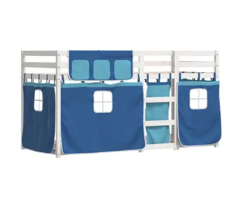 Narivoodi Kardinatega, Sinine, 90X190 cm Männipuit