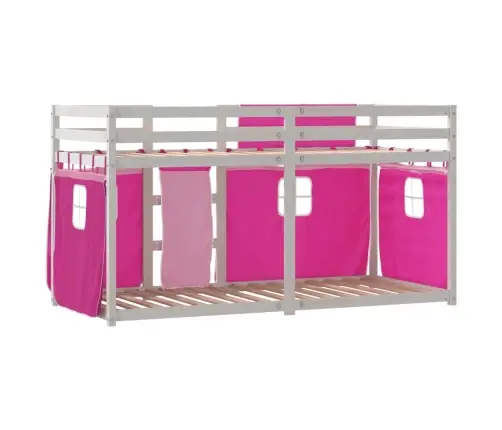 Narivoodi Kardinatega, Roosa, 75X190 cm Männipuit