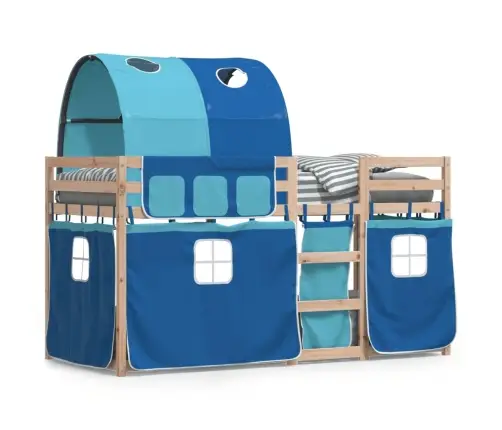 Narivoodi Kardinatega, Sinine, 75 X 190 cm Männipuit