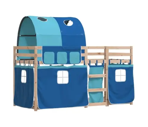 Narivoodi Kardinatega, Sinine, 75 X 190 cm Männipuit