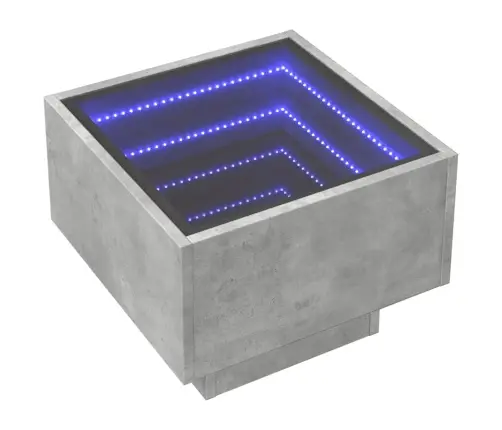 Öökapp Led-Tuledega, Betoonhall, 40 X 40 X 30 Cm