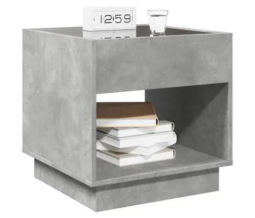 Öökapp Led-Tuledega, Betoonhall, 50X50X50 Cm