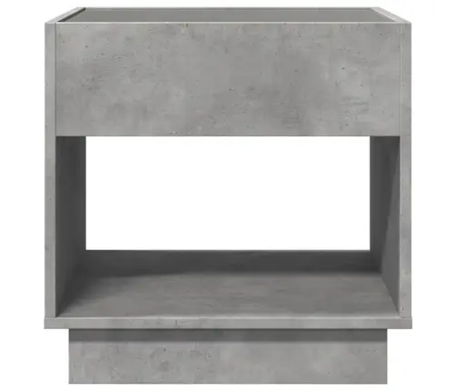 Öökapp Led-Tuledega, Betoonhall, 50X50X50 Cm