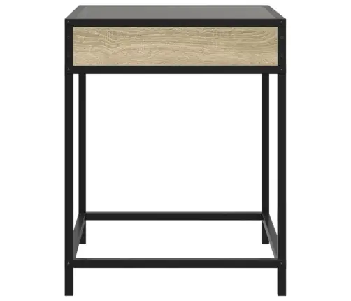 Naktsgaldiņš Ar Led, Ozola Krāsa, 40X40X51 Cm Vidaxl