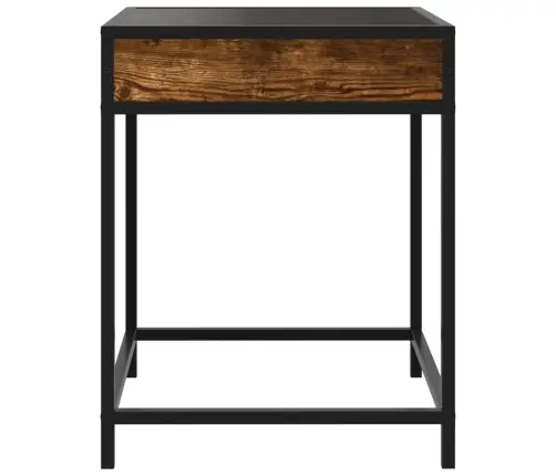 Naktsgaldiņš Ar Led, Sonomas Ozolkoka, 40X40X51 Cm Vidaxl