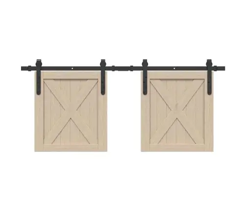 Lükandkapi Uksekomplekt 122 Cm Süsinikterasest