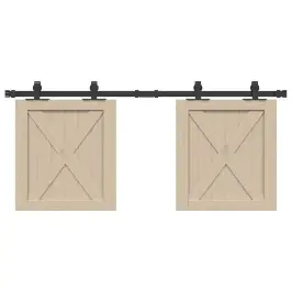 Bīdāmo Skapju Durvju Komplekts 122 Cm Oglekļa Tērauds Vidaxl