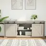 Bīdāmo Skapju Durvju Komplekts 152 Cm Oglekļa Tērauds Vidaxl