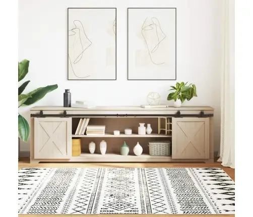 Stumdomų Spintelių Durų Komplektas 213 Cm Anglinis Plienas