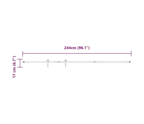 Stumdomų Spintelių Durų Komplektas 244 Cm Anglinis Plienas
