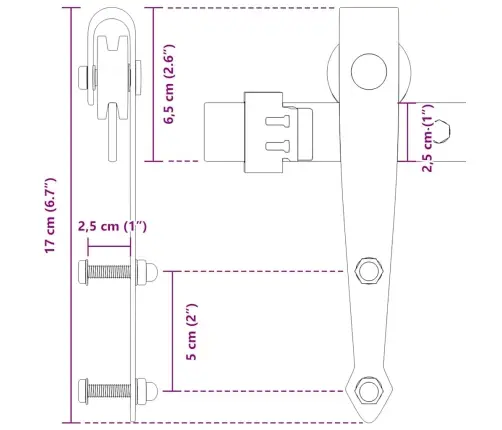 Stumdomų Spintelių Durų Komplektas 244 Cm Anglinis Plienas