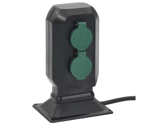 Āra Kontaktligzda Ar Tapu, 4-Virzienu, 15,5X11X24 Cm Vidaxl