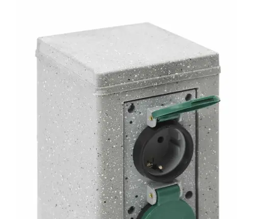 Āra Kontaktligzda Ar Tapu, 4-Virzienu, 16X16X29,5 Cm Vidaxl