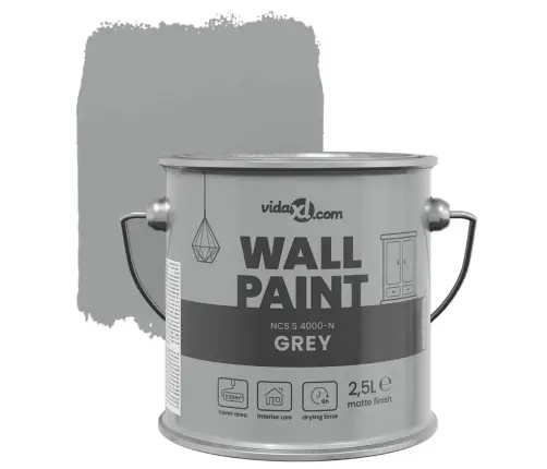 Seinavärv Hall 16,5 X 16,5 X 16 Cm Seinaprindid