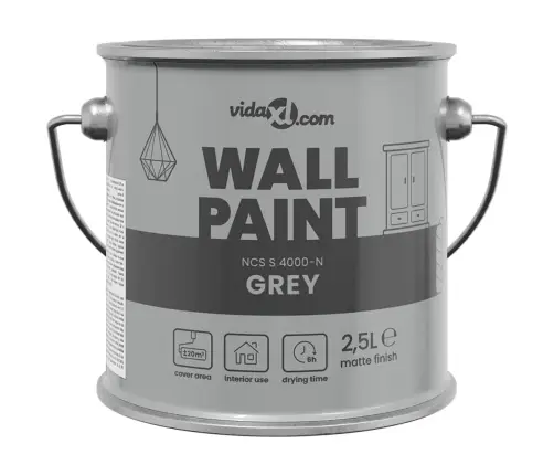 Seinavärv Hall 16,5 X 16,5 X 16 Cm Seinaprindid