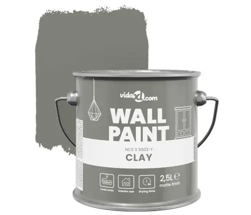 Sienu Krāsa Māls 2.5 L Vidaxl