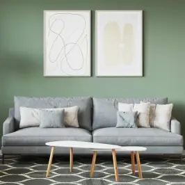 Sienų Dažai Žalia 16,5 X 16,5 X 16 Cm Sienos Spausdinimas