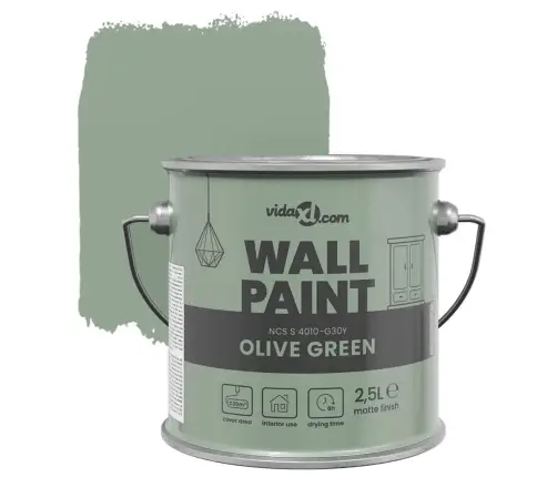 Seinavärv Roheline 2,5 L Seinaprindid