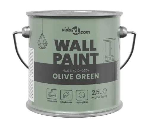 Seinavärv Roheline 2,5 L Seinaprindid