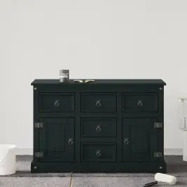 Mēbeļu Krāsa Melna 10 X 10 X 12 Cm Sienas Druka Vidaxl