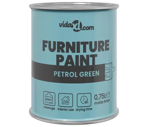 Mēbeļu Krāsa Zili Zaļa 0.75 L Vidaxl