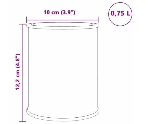 Mēbeļu Krāsa Zili Zaļa 0.75 L Vidaxl