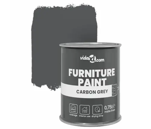 Mēbeļu Krāsa Akmeņains Pelēks 0.75 L Vidaxl