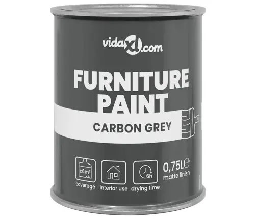 Mēbeļu Krāsa Akmeņains Pelēks 0.75 L Vidaxl