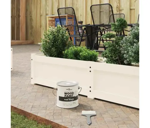 Koka Krāsa Balta 2.5 L Vidaxl