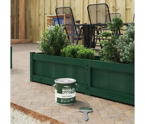 Koka Krāsa Zaļa 2.5 L Vidaxl