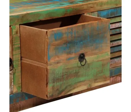 Tv Skapītis, 110X30X40 Cm, Pārstrādāts Masīvkoks Vidaxl