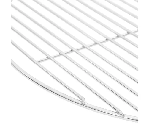 Bbq Grotelės, Skersmuo 47cm Nerūdijantis Plienas, Apvalios