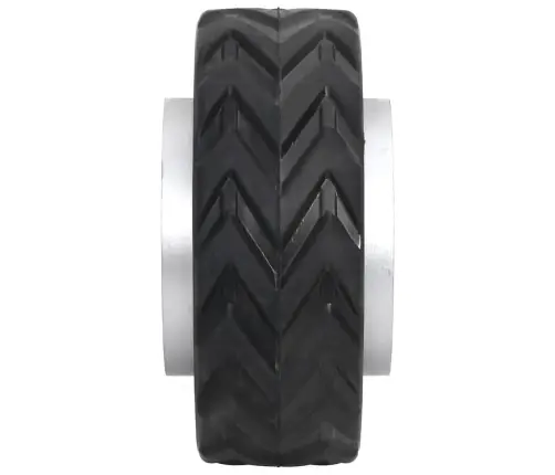 Atraminis Ratukas Priekabai, 19,5X10cm Aliuminis Ir Guma