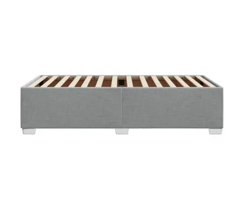 Lovos Rėmas Be Čiužinio, Šviesiai Pilkas, 100X200cm Audinys