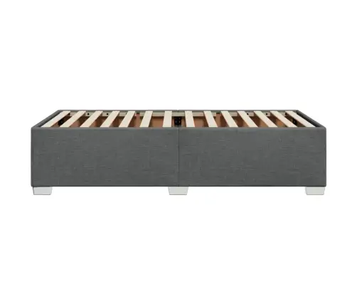 Voodiraam Ilma Madratsita, Tumehall, 100X200 cm Kangas