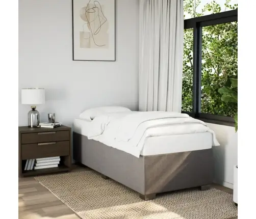 Lovos Rėmas Be Čiužinio, Taupe Spalvos, 100X200cm Audinys