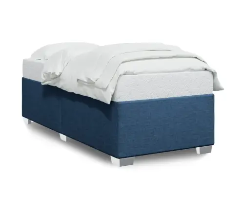 Voodiraam Ilma Madratsita , Sinine, 100X200cm Kangas