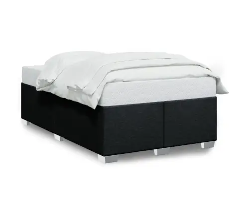 Lovos Rėmas Be Čiužinio, Juodos Spalvos, 120X200cm Audinys