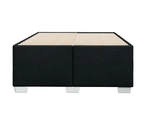 Lovos Rėmas Be Čiužinio, Juodos Spalvos, 120X200cm Audinys