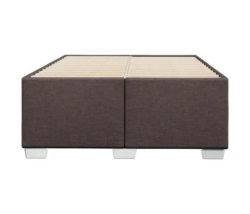 Lovos Rėmas Be Čiužinio, Tamsiai Rudas, 120X200cm Audinys