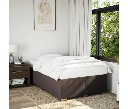Lovos Rėmas Be Čiužinio, Tamsiai Rudas, 120X200cm Audinys